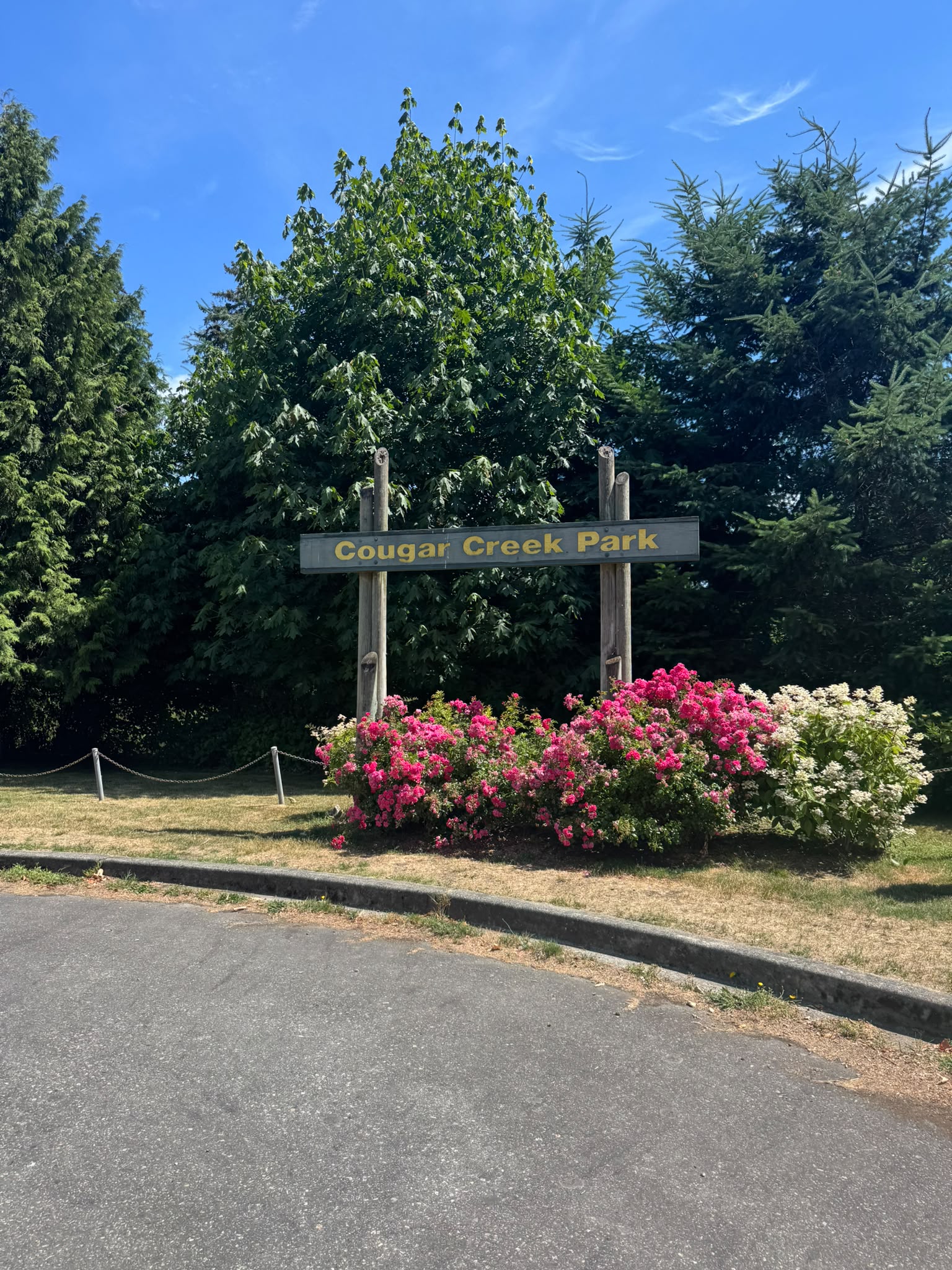cougar creek park entrance